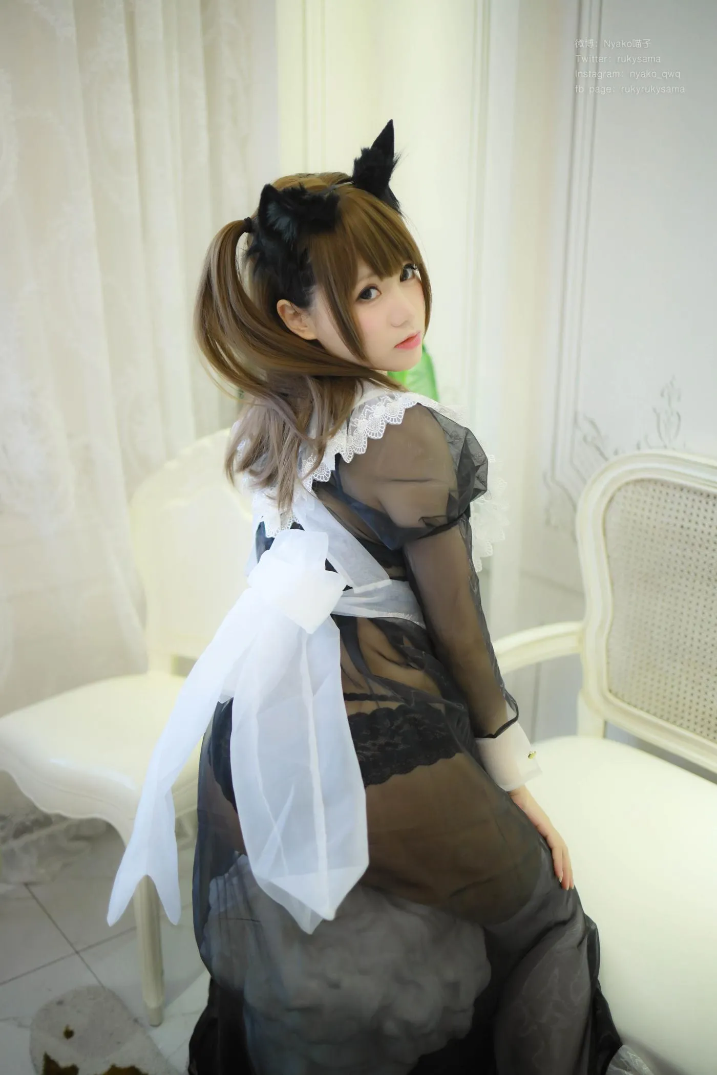 Nyako喵子 – NO.23 透明女仆 [50P]插图9